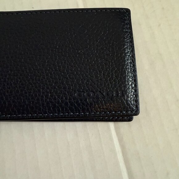 Coach Textured Leather Wallet with ID Slot - Picture 4 of 5